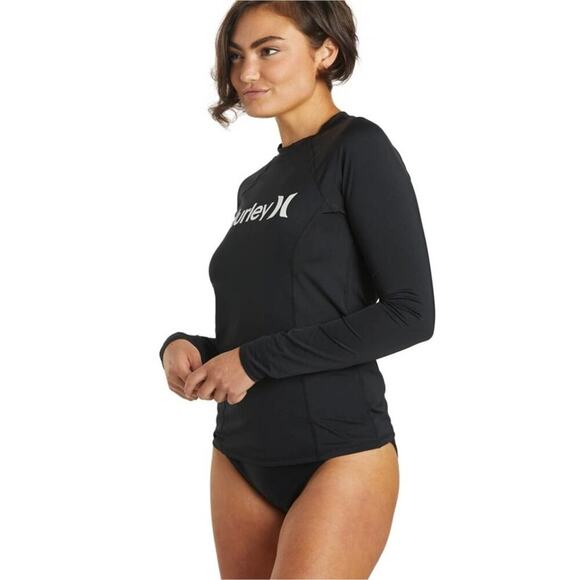 Women's Oao Solid Long Sleeve Mock Neck Rash Guard plus size 2X new!! - Picture 10 of 10